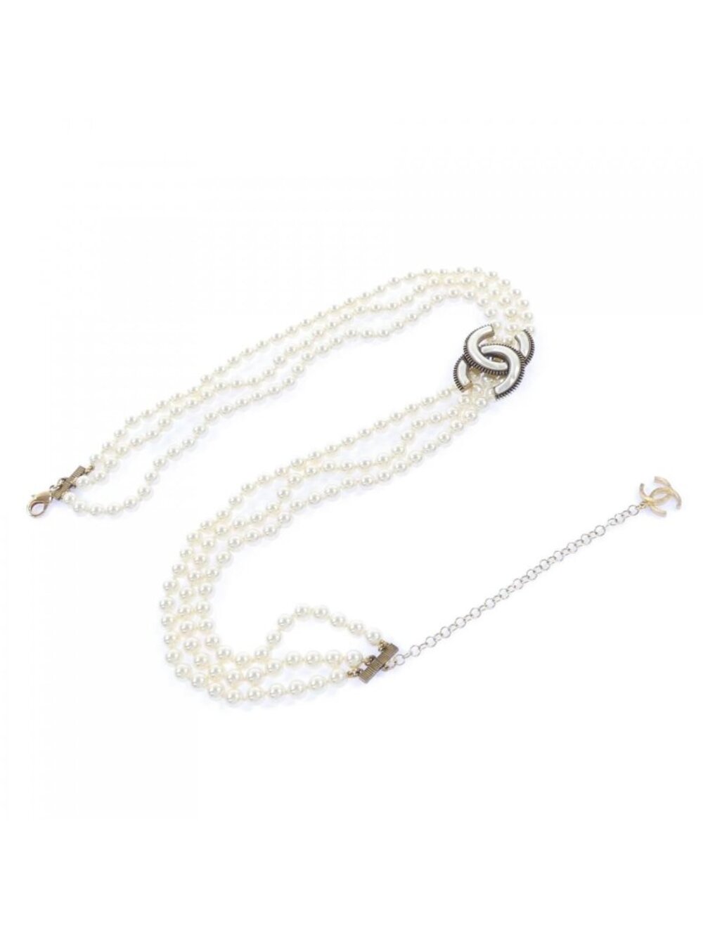 Chanel Belt White